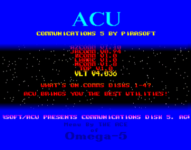 Communications Disk 5