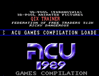 Games Compilation 1989 - loader