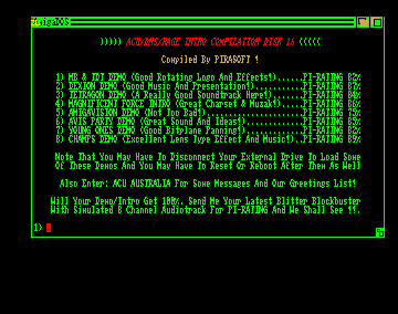 Intro Compilation Disk 18