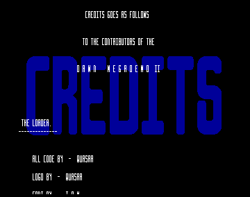 Run Dawn of ACU Mega Demo II in emulator