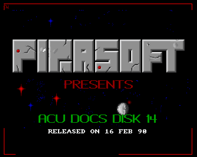 Run Documentation Disk 14 in emulator