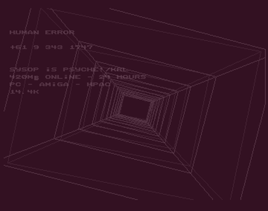 Screenshot of A BBS Intro