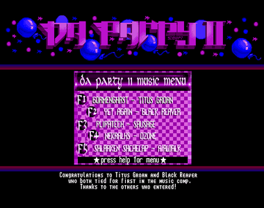 Run DA Party 2 in emulator
