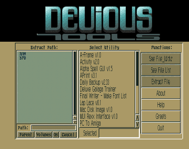 Screenshot of Devious Tools 030