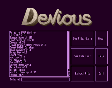 Run Devious Tools 014 in emulator