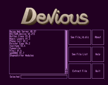 Screenshot of Devious Tools 007