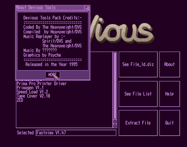 Run Devious Tools 001 in emulator