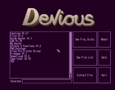 Devious Tools 001