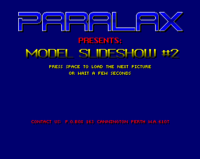 Screenshot of Model Slideshow #2
