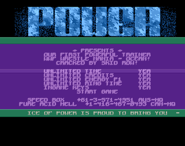 Screenshot of WWF Wrestle Mania +10