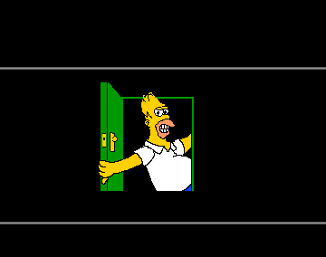 Screenshot of The Simpsons Mini Mega Demo