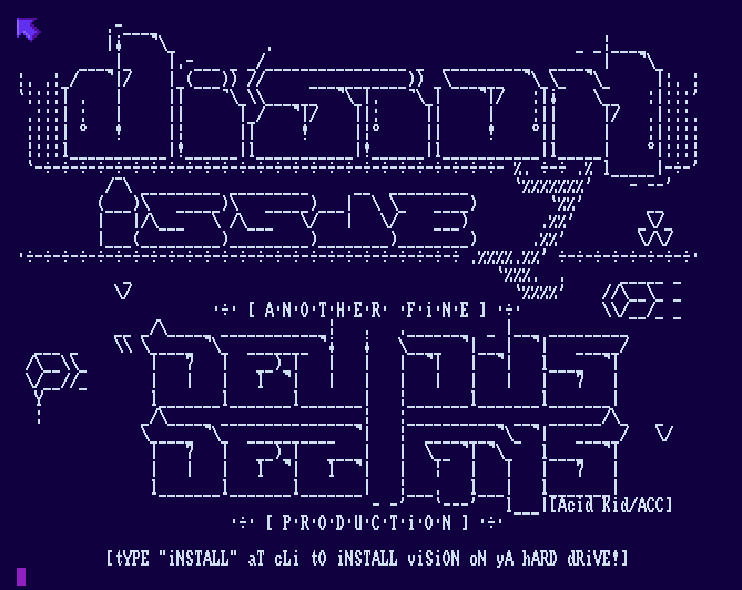 Screenshot of Vision 1