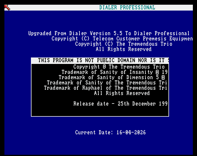 Run Dialer Professional V5.5 in emulator