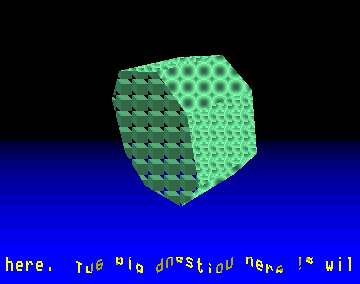 Screenshot of Glitch Demo