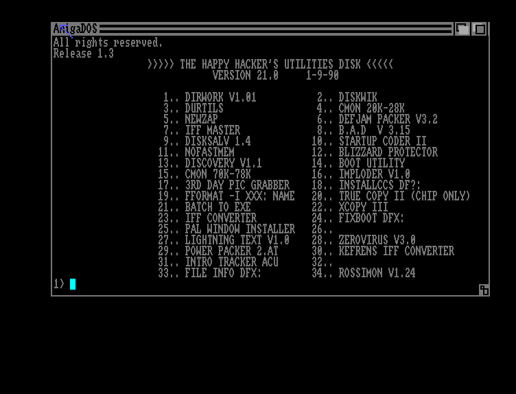 Utilities Disk v21.0