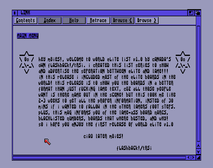 World Elite v1.0