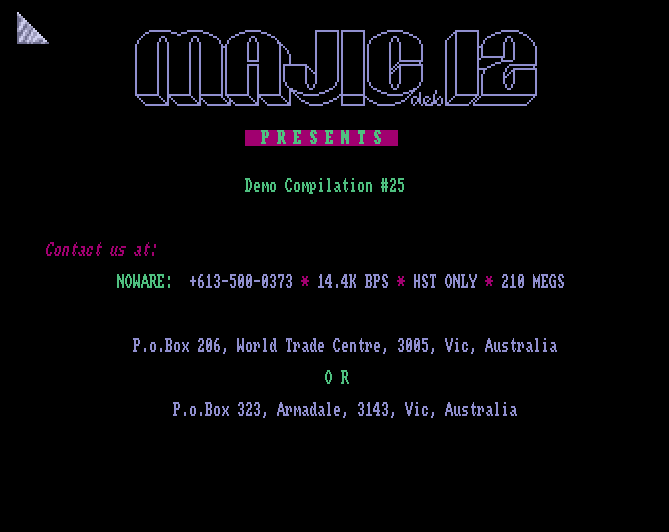 Majic 12 Demo Comp 25