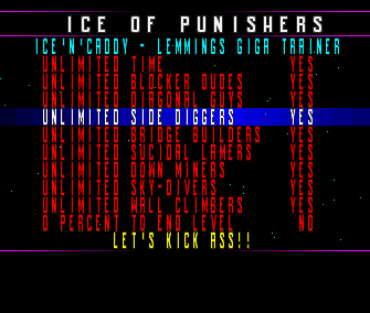 Lemmings Giga Trainer +10
