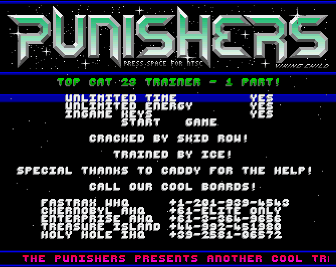 Punishers Top Cat +3