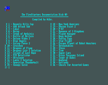 TFS Documentation Disk 9