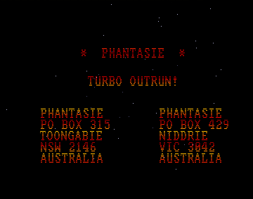 Turbo Out Run - import