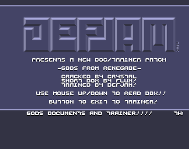 Run Gods +2 in emulator