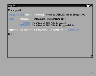 CADappend V1.0