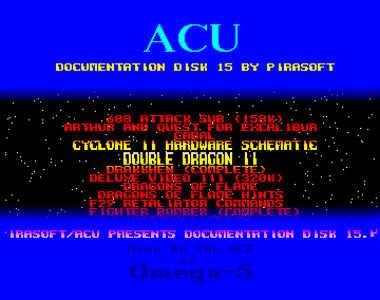 Run Documentation Disk 15 in emulator