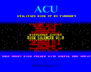 ACU Utilities Disk 29